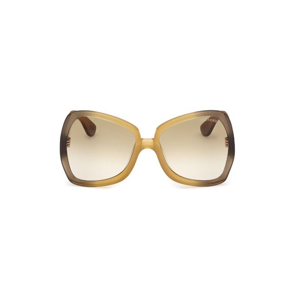 NEW TOM FORD SUNGLASSES, TOM FORD WOMEN YELLOW TF1222 41F, FT1222 41F